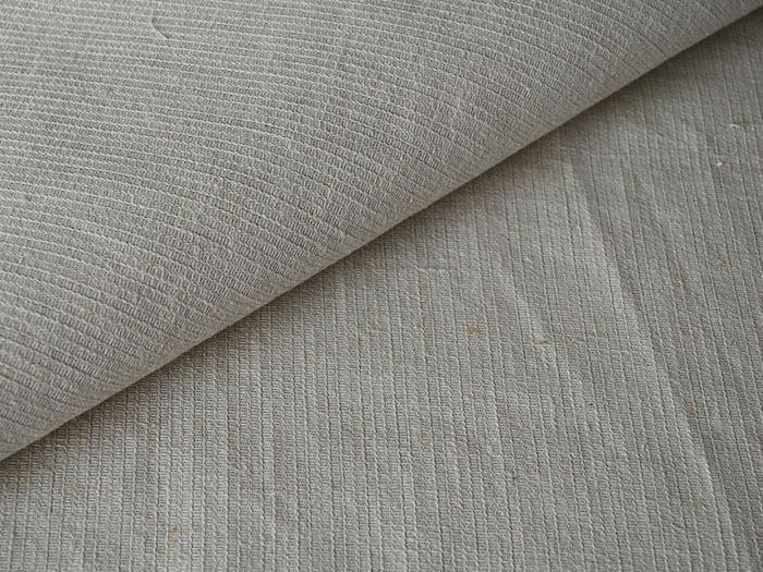 Linen-Cotton Plain Weave Fabric