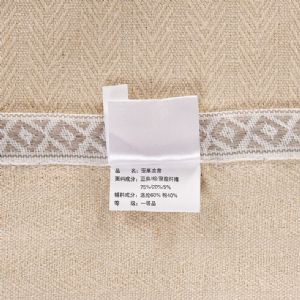 亚麻棉-席纹绣花